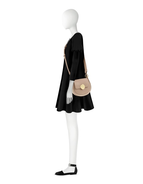 Le Parmentier Yucca Shoulder Bag - Nude