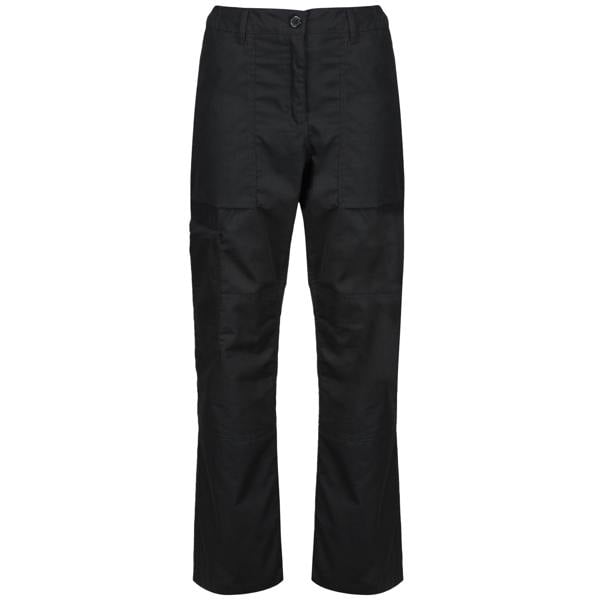 Regatta Ladies New Action Trouser (Long) / Pants - Black - 