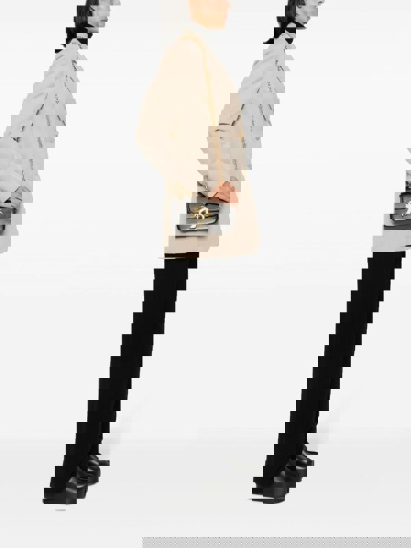 Palm Angels Bridge Chain Bag Black Gold - Supplied FashionPALM ANGELS