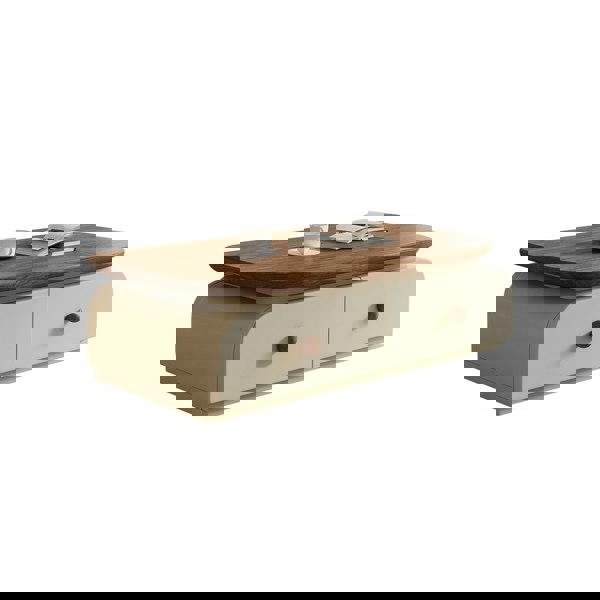 Rit Concept Uddin Rectangle Coffee Table With Storage