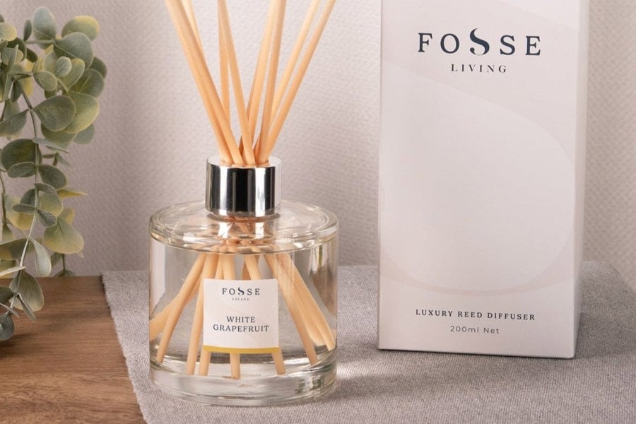 Fosse Living White Grapefruit Reed Diffuser