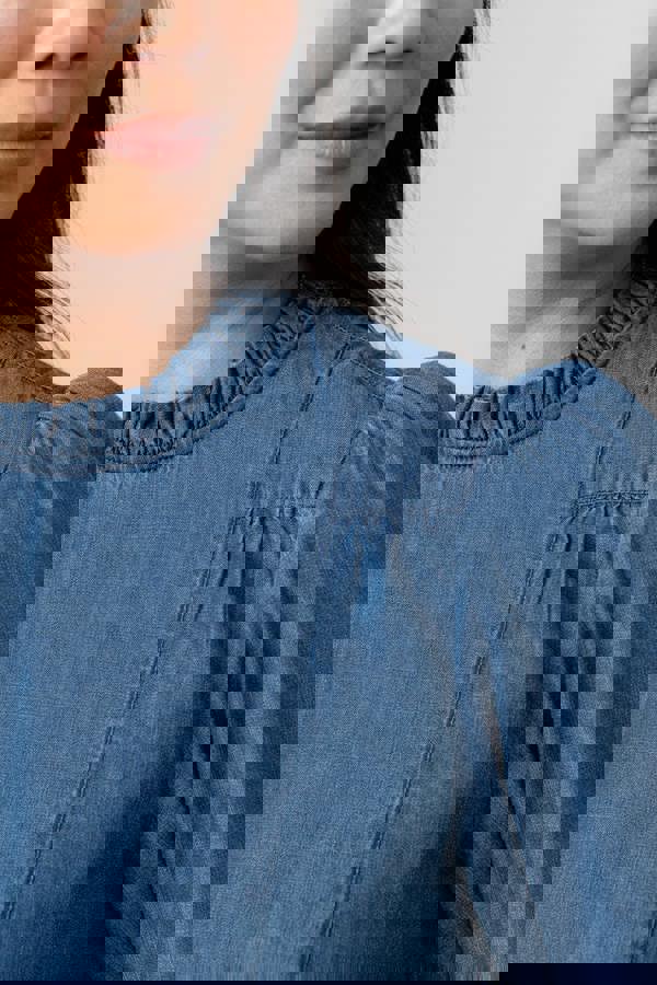 Lily & Me Rosewood Tencel™ Denim Top