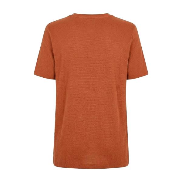 Hugo Boss Mens Boss Cotton Regular T-Shirt - Dark Orange - 