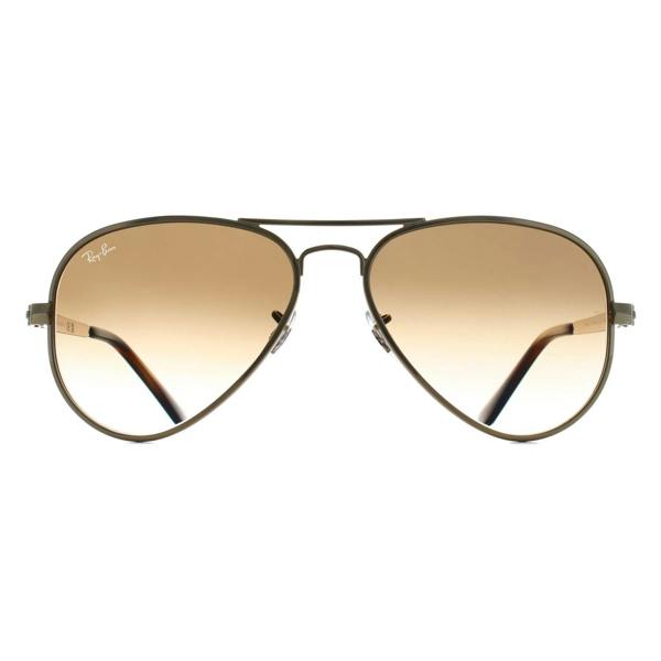 Ray-Ban Sunglasses RB3925 Aviator Max 001/51 Arista Gold Brown Gradient