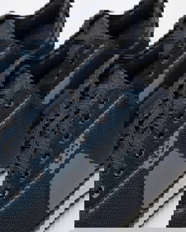 BOSS Orange Nitan Low Profile Nymith Trainers - Open Blue 462 detail