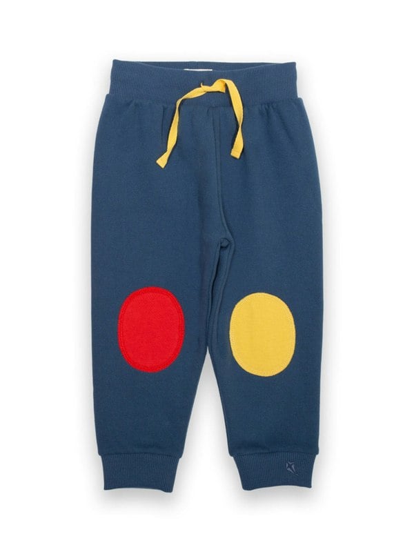 Kite Boys Organic Knee Patch Joggers Navy