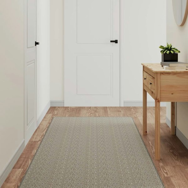 Berkfield Carpet Runner Sisal Look Taupe 80x250 cm