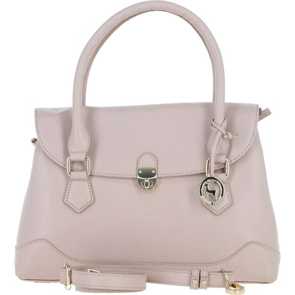 Premium Leather Shoulder Bag with Detachable Crossbody Strap: y-56
