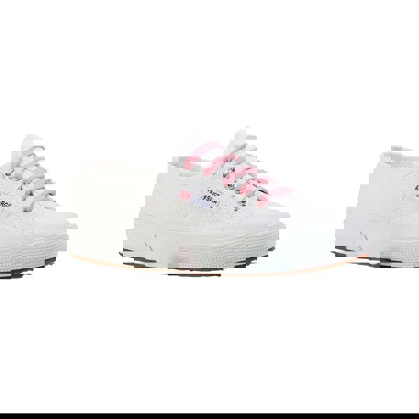 Superga Plain Cotton Shoe Laces - Pink