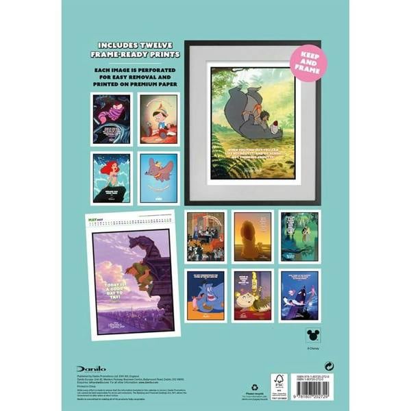 Disney Classics Collector's Edition A3 Calendar 2027, Wall Calendars, Month To View, Entertainment, Gift