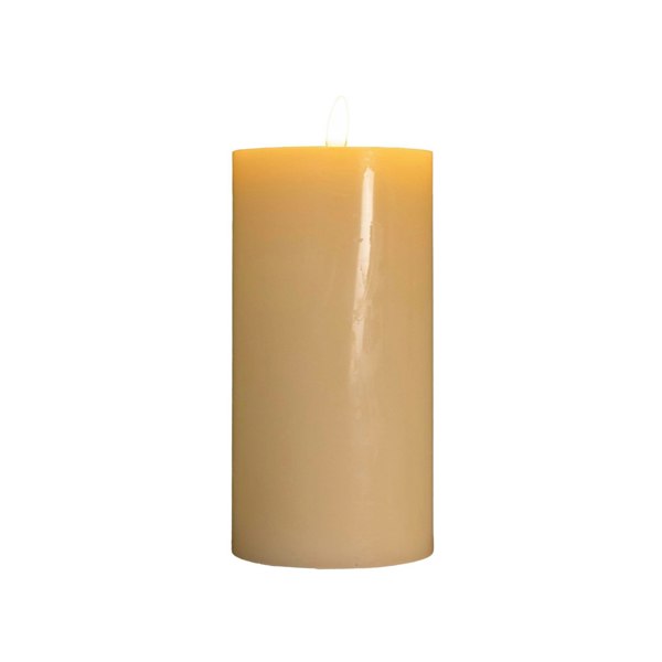 Samuel Alexander 9cm x 18cm Cream Wax Melted Pool Effect Candle with Timer Function and Warm White LED