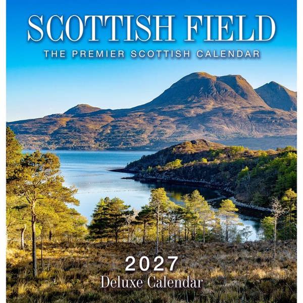 Scottish Field Deluxe Calendar 2027, Deluxe Calendars, Month To View, Travel, Gift