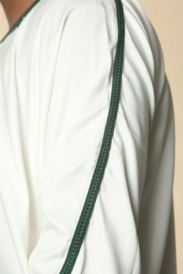 Infinity Leather Kids Boys Moroccan Thobe Robe Djellaba Gandoura Eid Jubba- K-GG008