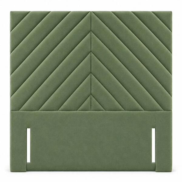Great British Beds Kira Headboard - Green Plush