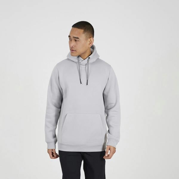 Brave Soul Grey Hoodie With Kangaroo Pocket - Grey Image 1