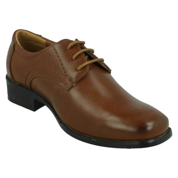 Spot On Boys Low Heel Lace Up Smart Shoes N1157