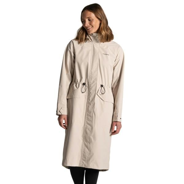 Craghoppers Womens/Ladies Naima Waterproof Jacket - Oyster - 