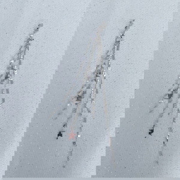 star earrings long earrings silver