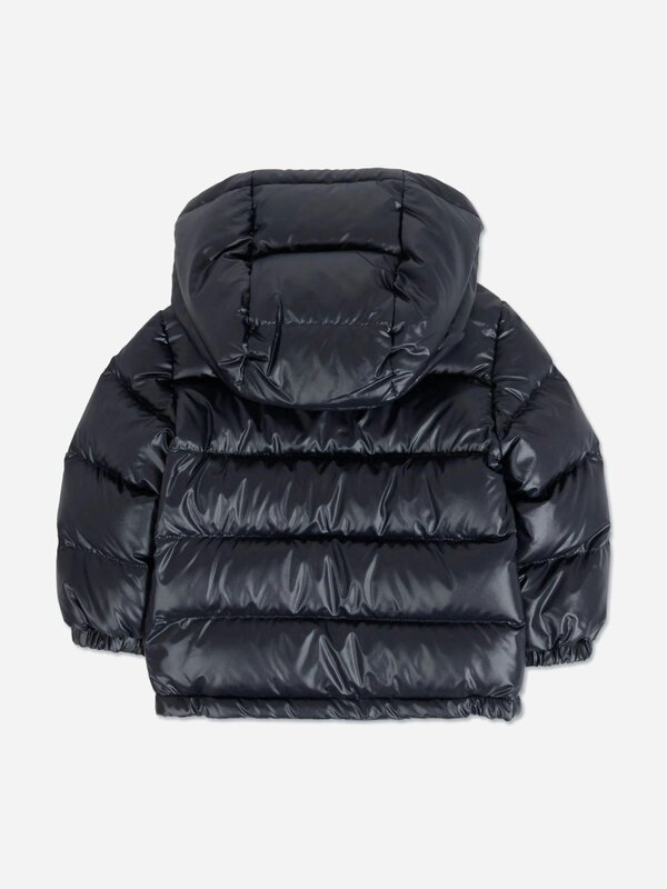 Moncler Enfant Baby Boys Down Padded Mesles Jacket in Navy