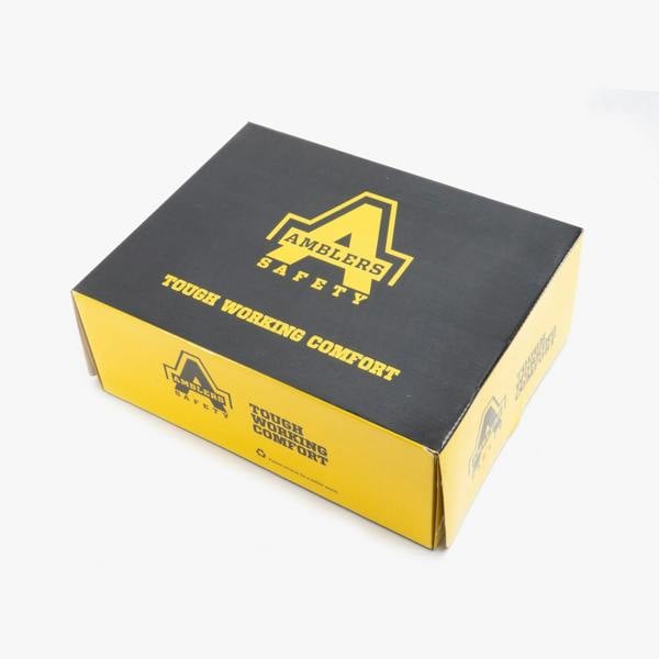 Amblers Safety FS220 Leather Safety Boots Safety Boots   in  Black