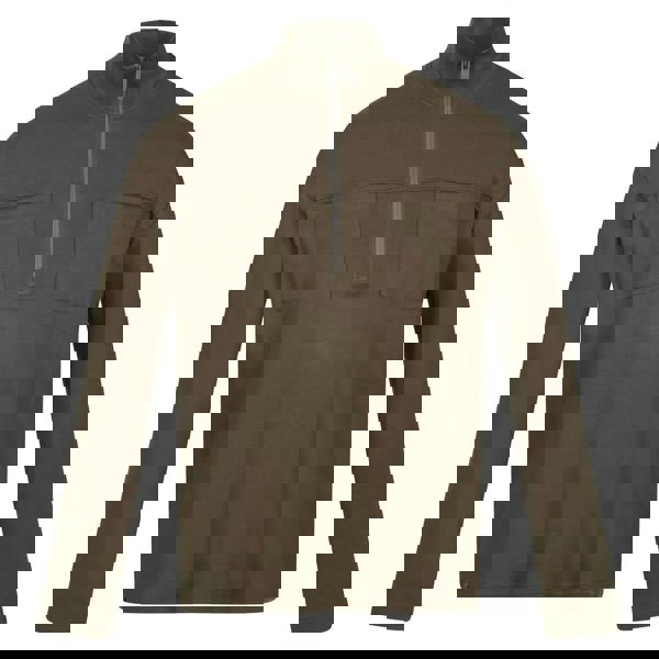 Regatta Mens Ferdo Fleece Top - Dark Khaki