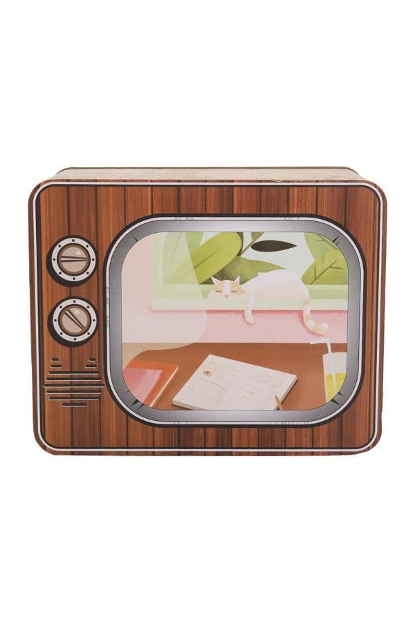 Living and Home TV Shape Cat Scratcher House Bed