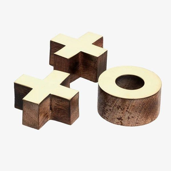 T. H. Baker Harvey Makin Tic Tac Toe Set HM2209