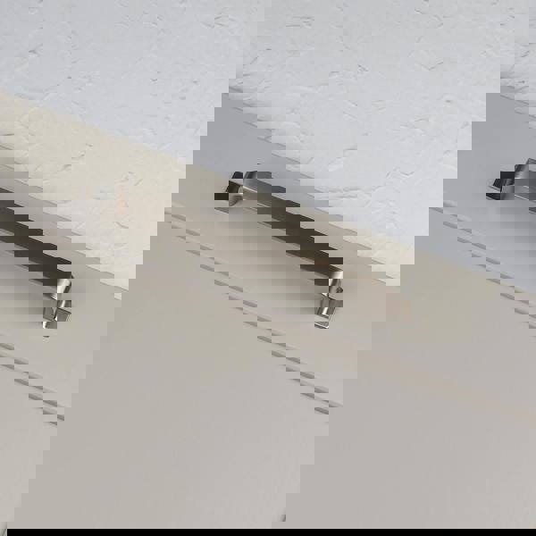 Handle & Home Brushed Nickel Strap Handles