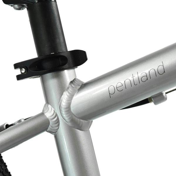 HOY Pentland 20in Kids Bike, 7 Speed - Silver