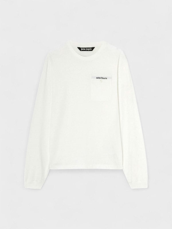 Palm Angels Sartorial Tape Tee White - Supplied FashionPalm Angels
