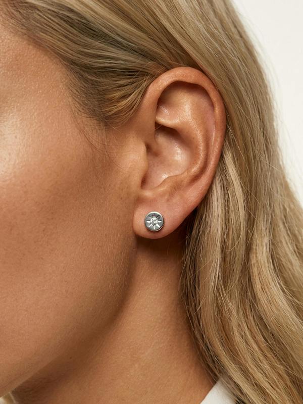 MUCHV Star Coin Stud Earrings