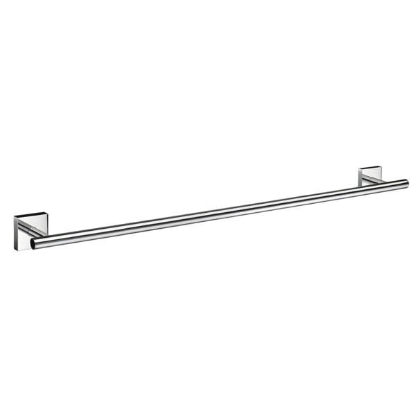 Polished chrome towel rail