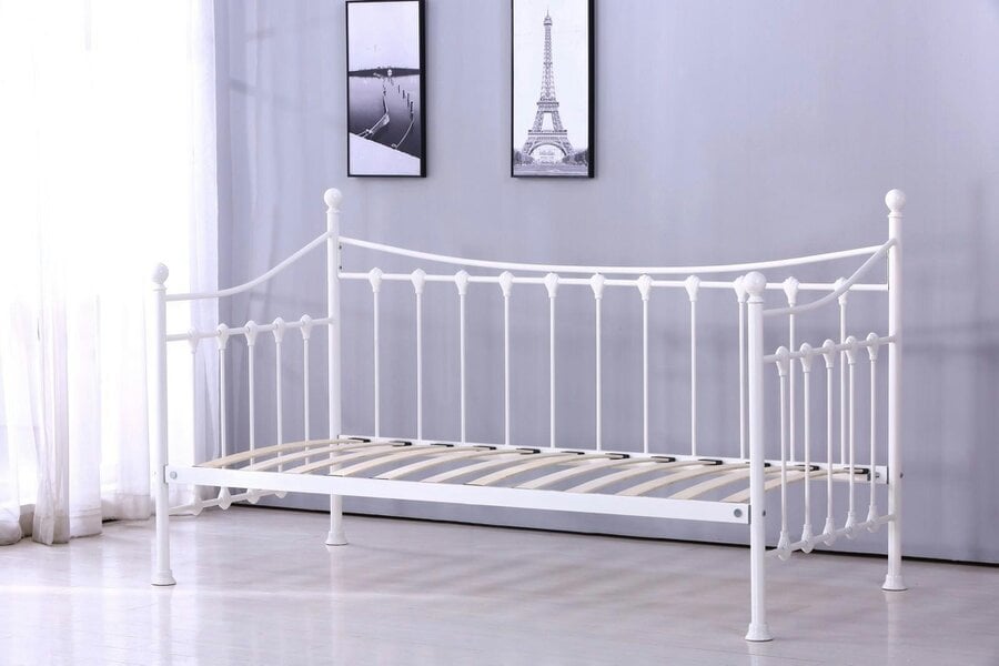 Kosy Koala Daybed Without Trundle white 3ft single bed metal bedroom living room