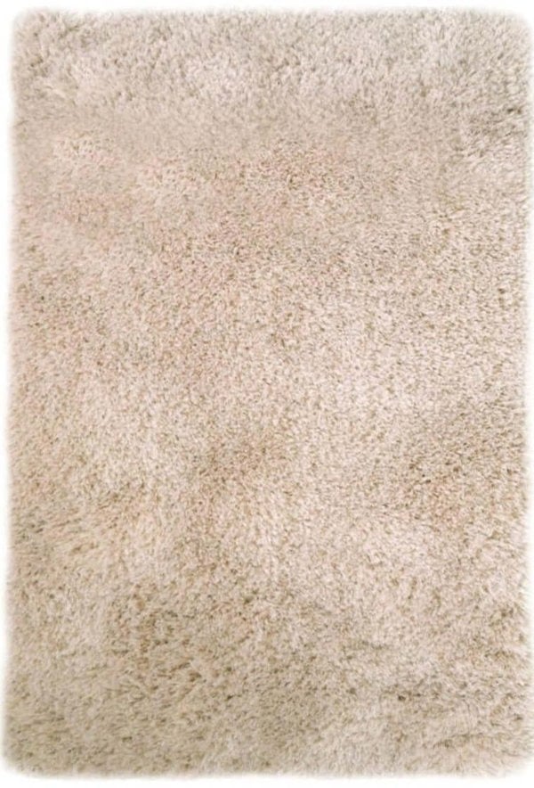 Machine Washable Shaggy Rug Plain Design in Beige – The Rugs