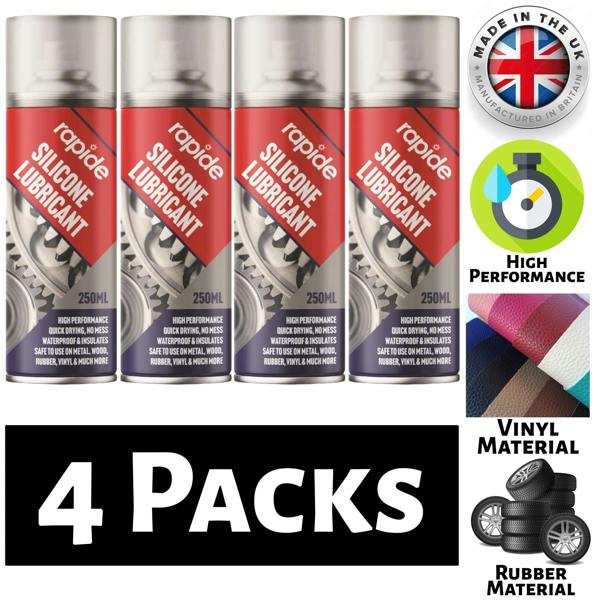 Rapide 4X Rapide Silicone Lubricant 250ml