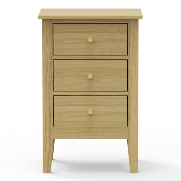 Core Products Henley 3-Drawer Tall Bedside Cabinet