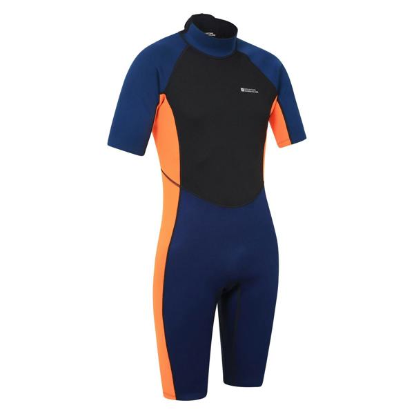Mountain Warehouse Mens Neoprene Wetsuit - Orange - 