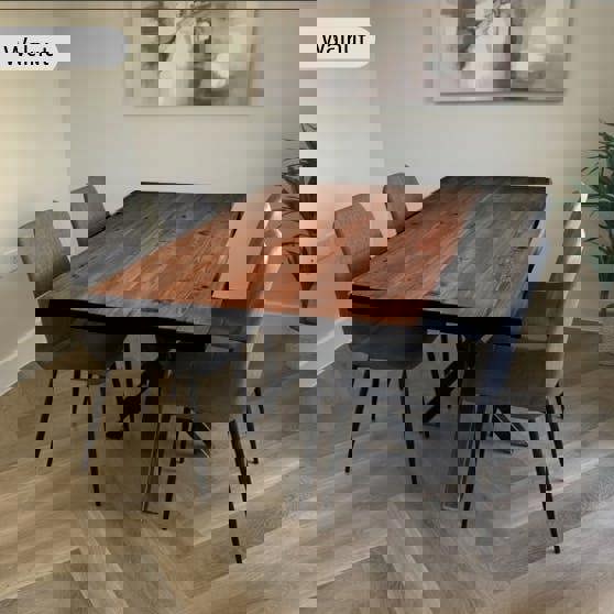 TRL Furniture Sleek & Slender Reclaimed Dining Table