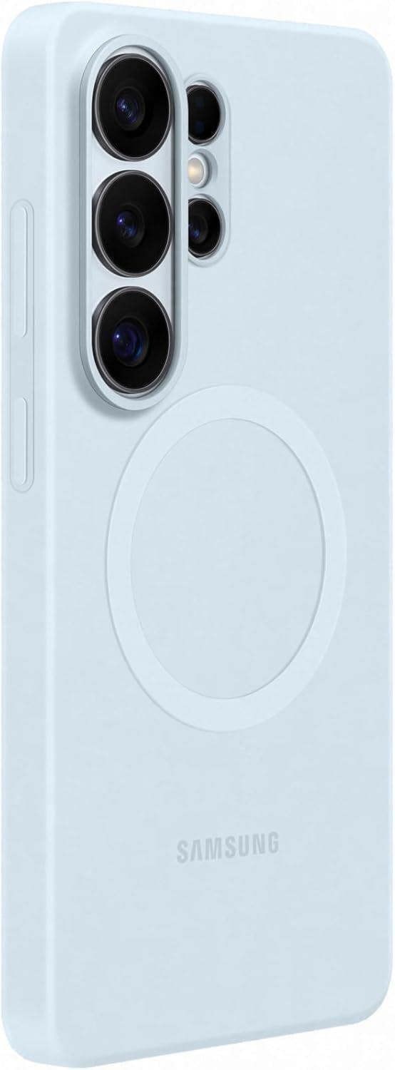 Samsung Galaxy S26 Ultra 6.9" Silicone Magnet Case Light Blue - EF-ES948CLEGWW