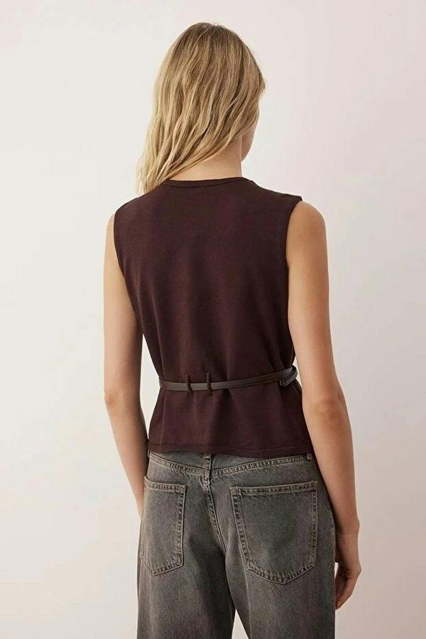 WOVCOR Premium Yarn Knit Vest