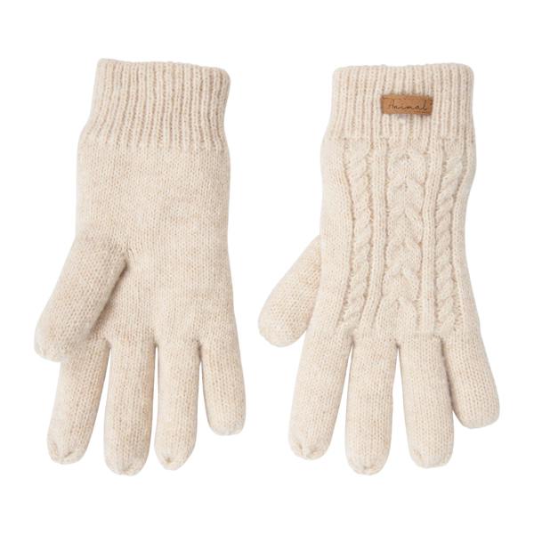 Animal Womens/Ladies Becky Lined Borg Gloves - Beige - 
