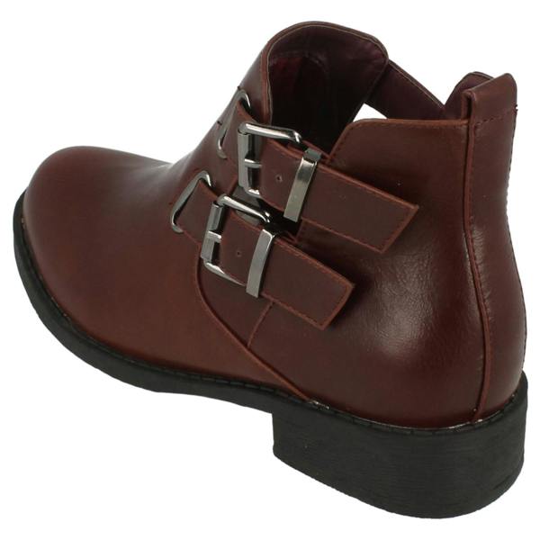 Spot On Girls Spot On Ankle Boots With Buckle Detail