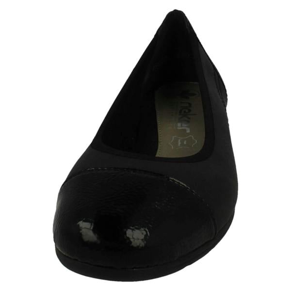 Rieker Ladies Rieker Slip On Ballet Pumps L9351