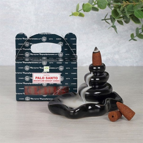 Serano Set of 6 Packets of Satya Palo Santo Backflow Dhoop Cones