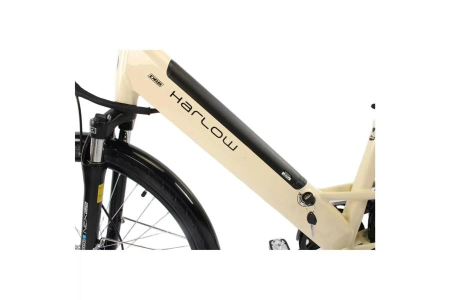 Dallingridge Harlow V3 Step Through Hybrid Electric Bike, 700c Wheel, Bafang Powered, 14Ah - Cream