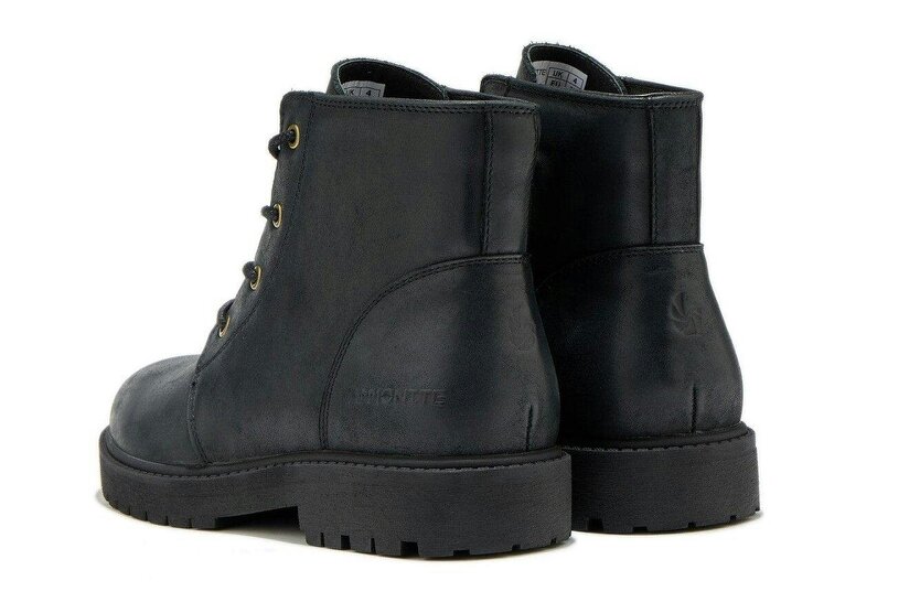 AMMONITE Women's Water-Resistant Portland Boots | Black