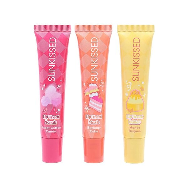 Sunkissed Scrub, Mask & Soften Lip Treats Gift Set
