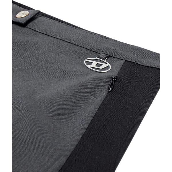 Diesel Womens/Ladies O-Omal Midi Skirt - Grey - 