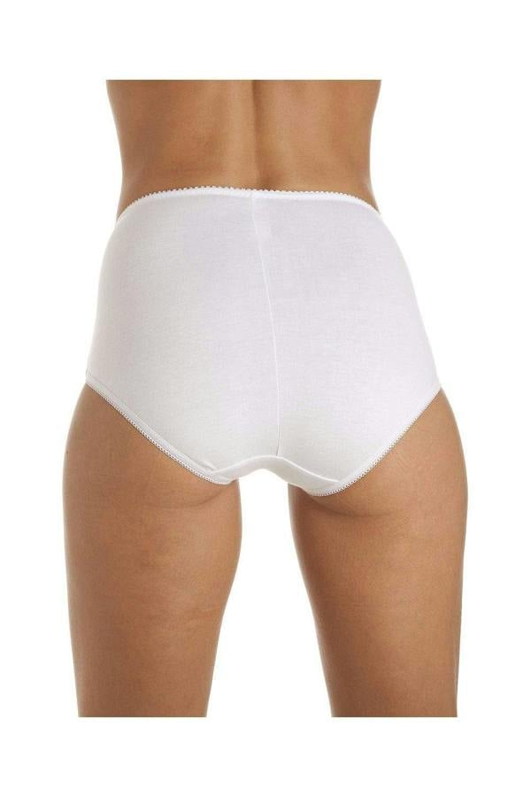 Womens Classic Cotton 3 Pack Control Briefs