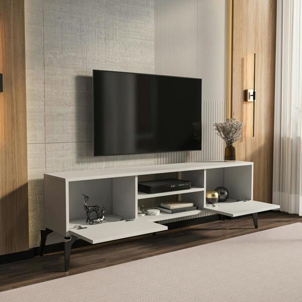 Decorotika Lojo Modern Tv Stand TV Cabinet for TV's up to 55"